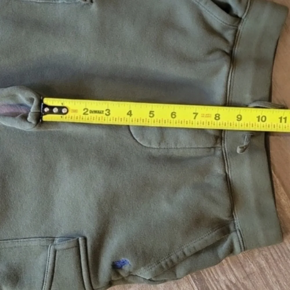 Polo Ralph Lauren Elastic Drawstring Waist Olive Green Joggers, Size 10 - Picture 4 of 11